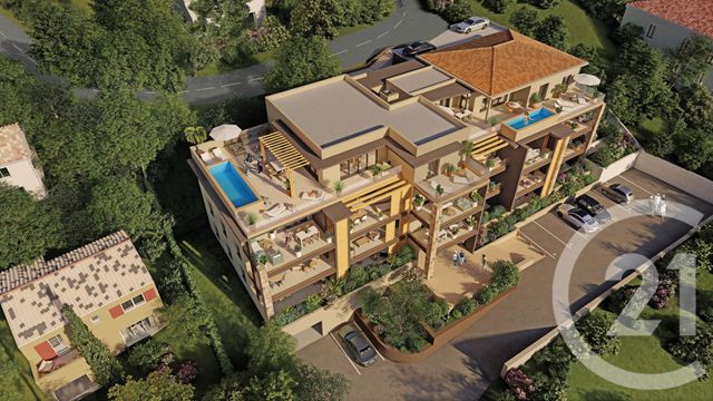 Appartement F1 à vendre - 1 pièce - 37.61 m2 - SARI SOLENZARA - 201 - CORSE - Century 21 Paoli Immobilier