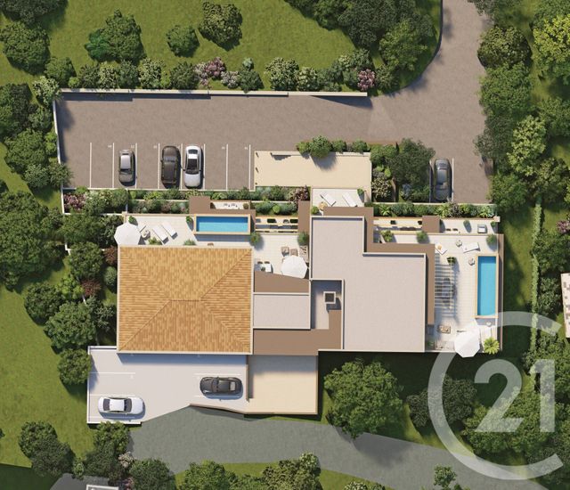 Appartement F4 à vendre - 4 pièces - 109.37 m2 - SARI SOLENZARA - 201 - CORSE - Century 21 Paoli Immobilier