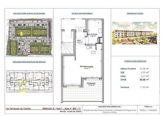 Appartement T1 à vendre VENZOLASCA